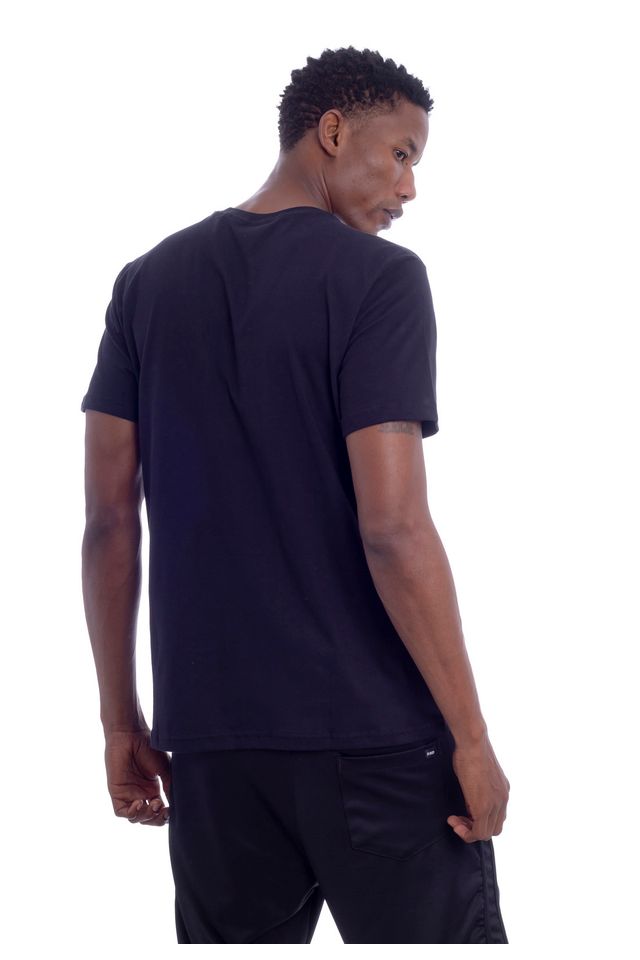 Camiseta-NBA-Estampada-Vinil-Los-Angeles-Lakers-Casual-Preta