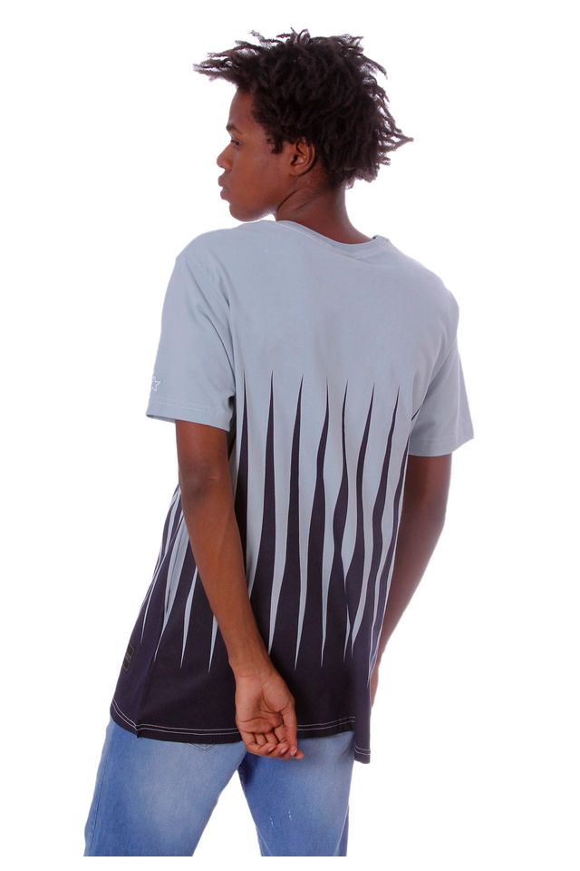 Camiseta-Starter-Estampada-Black-Label-Azul