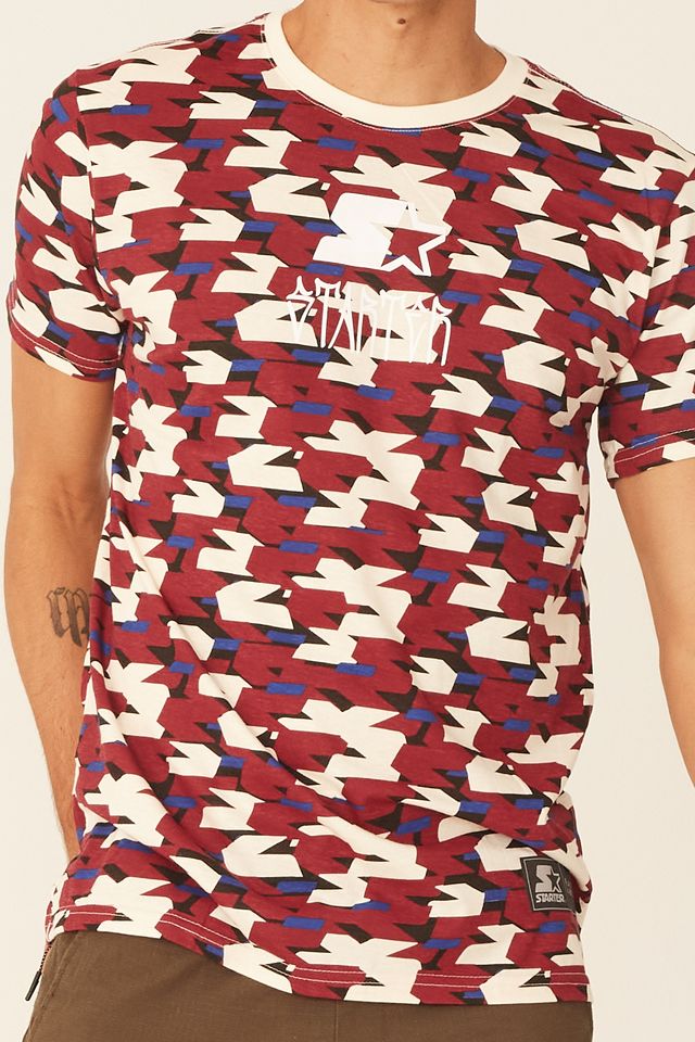 Camiseta-Starter-Especial-Estampada-Label-Vinho
