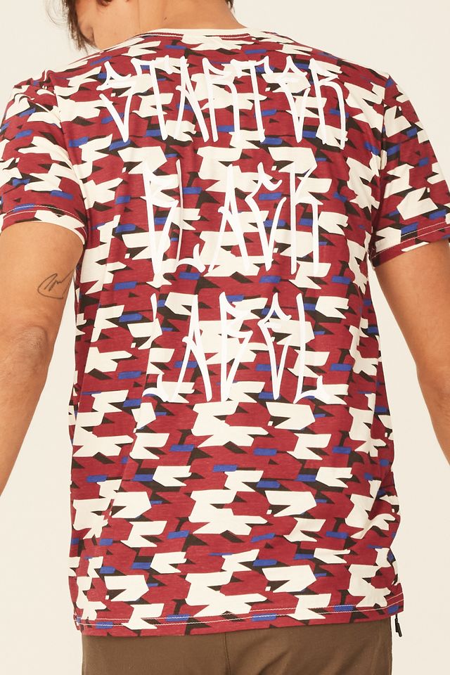 Camiseta-Starter-Especial-Estampada-Label-Vinho