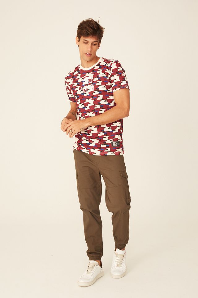 Camiseta-Starter-Especial-Estampada-Label-Vinho