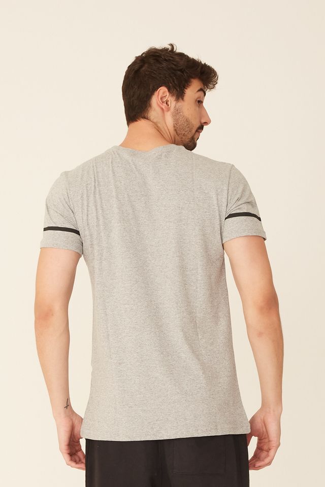Camiseta-NBA-Estampada-Pocket-Brooklyn-Nets-Casual-Cinza-Mescla