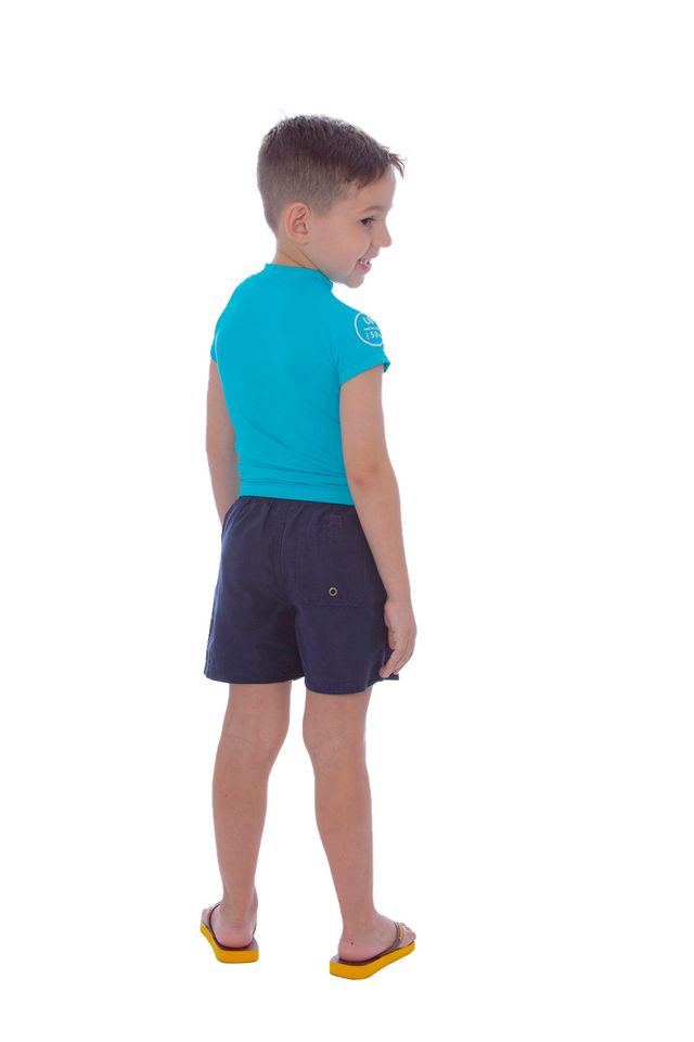 Camiseta-Oneill-Infantil-Manga-Curta-Elastano-Azul