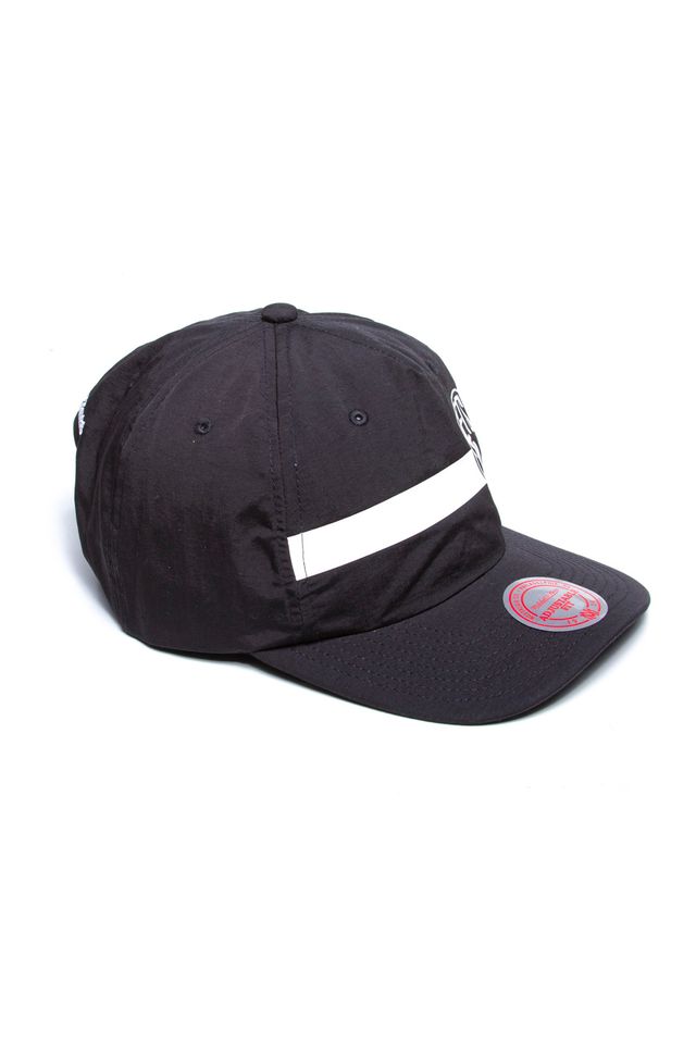 Bone-Mitchell---Ness-NBA-Aba-Curva-Snapback-Brooklyn-Nets-Preto