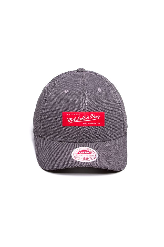 Bone-Mitchell---Ness-Aba-Curva-Flex-Fit-Branded-Preto Bone-Mitchell---Ness-Aba-Curva-Flex-Fit-Branded-Preto