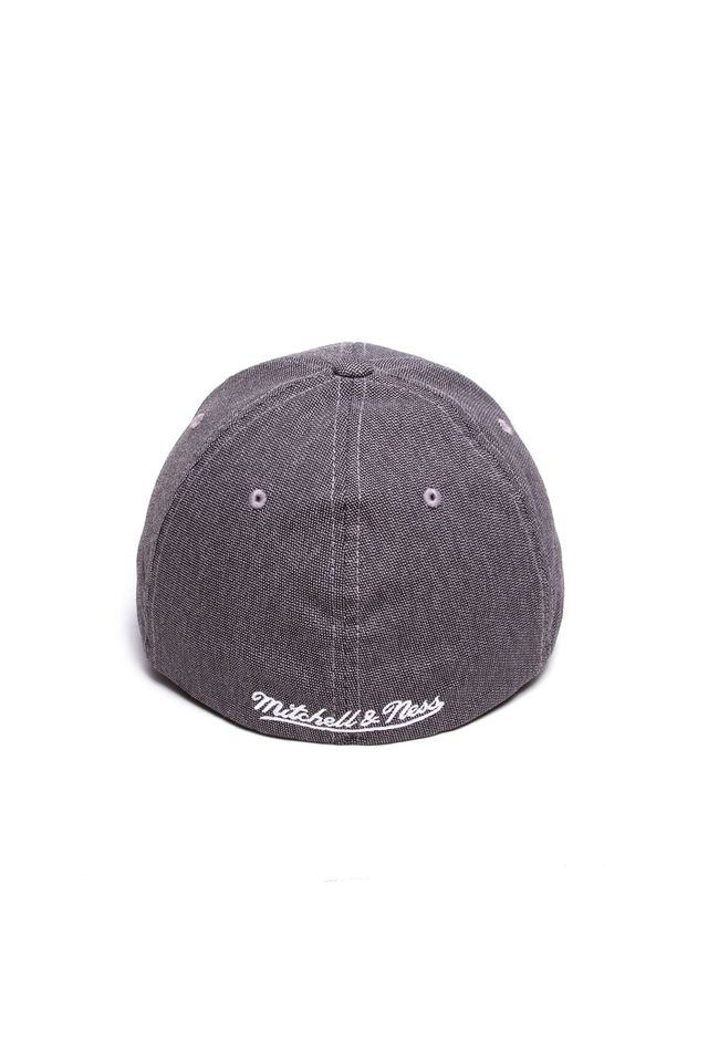 Bone-Mitchell---Ness-Aba-Curva-Flex-Fit-Branded-Preto