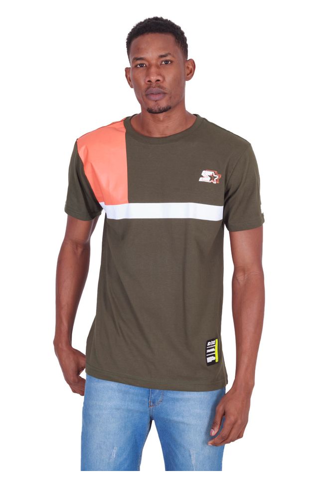 Camiseta-Starter-Estampada-Black-Label-Verde Camiseta-Starter-Estampada-Black-Label-Verde