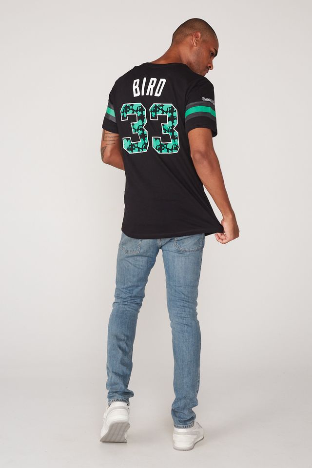 Camiseta-Mitchell---Ness-Especial-Boston-Celtics-Larry-Bird-Preta