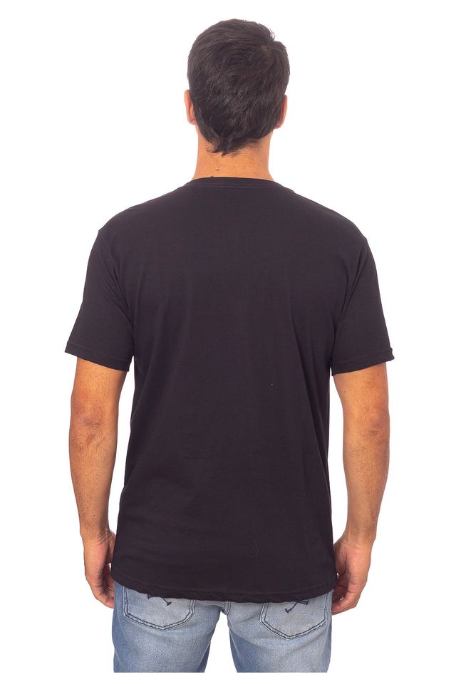 Camiseta-NBA-Estampada-Big-Logo-Chicago-Bulls-Casual-Preta