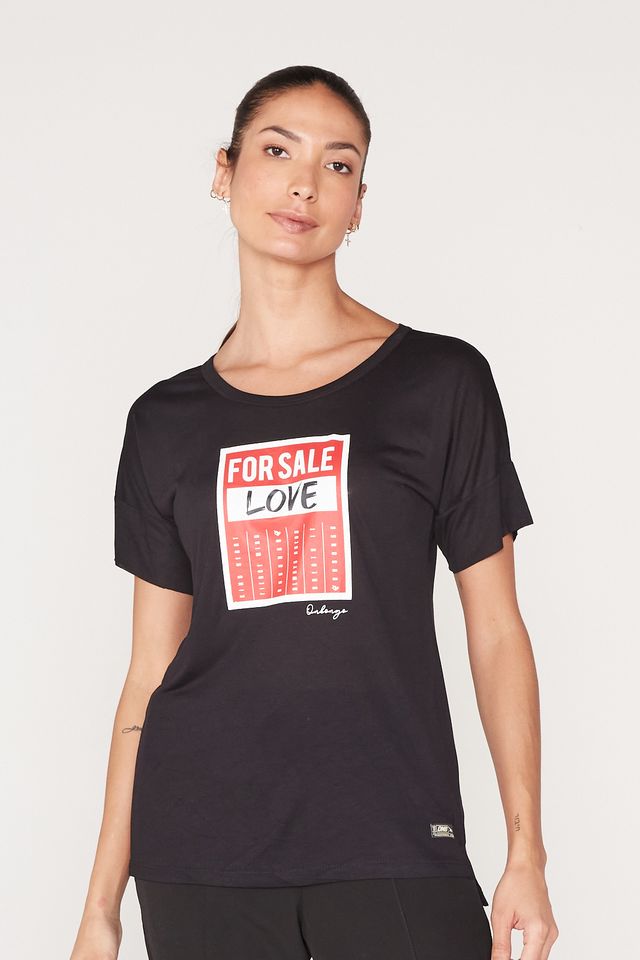 Camiseta-Onbongo-Feminina-Estampada-Preta Camiseta-Onbongo-Feminina-Estampada-Preta