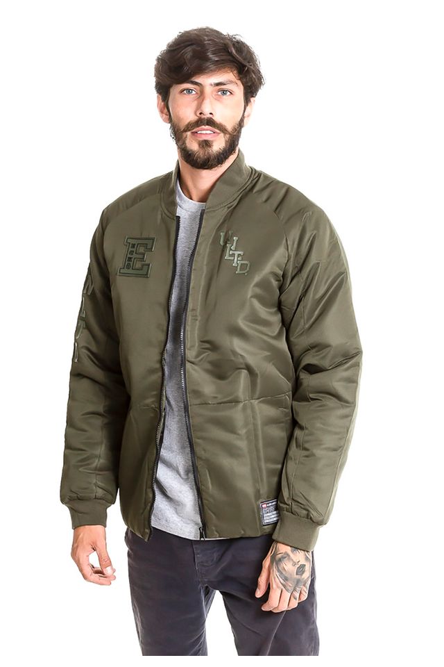 jaqueta college verde