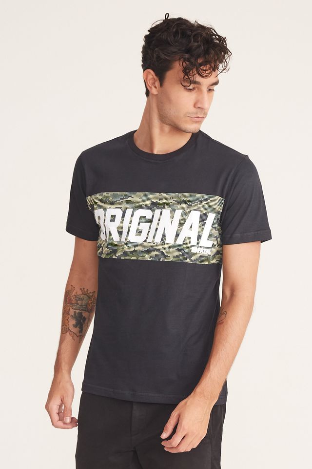 Camiseta-Fatal-Estampada-Preta