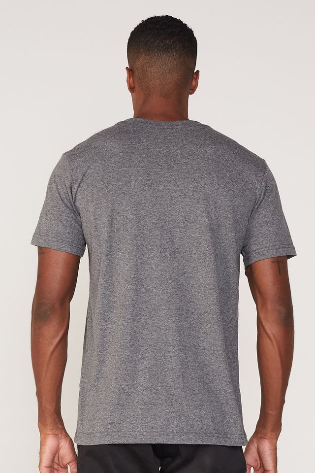 Camiseta-NBA-Estampada-Brooklyn-Nets-Casual-Cinza-Mescla-Escuro