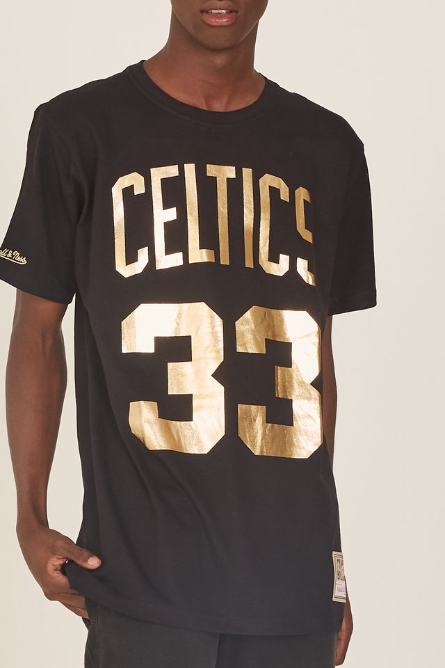 Camiseta-Mitchell---Ness-Estampada-Boston-Celtics-Larry-Bird-Preta