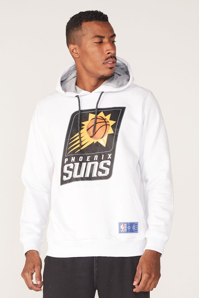 Moletom-NBA-Fechado-Com-Capuz-Phoenix-Suns-Branco