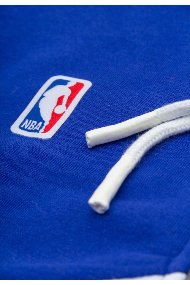 Moletom-NBA-Juvenil-Aberto-Com-Capuz-Logo-Azul