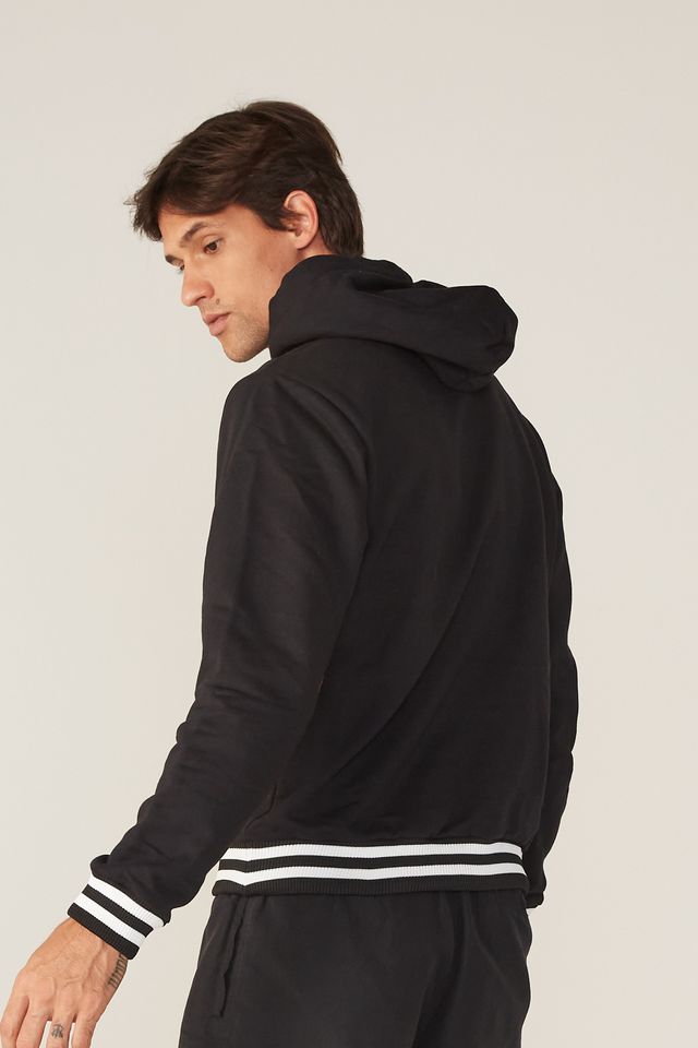 Moletom-Mitchell---Ness-Fechado-Com-Capuz-Branded-Preto