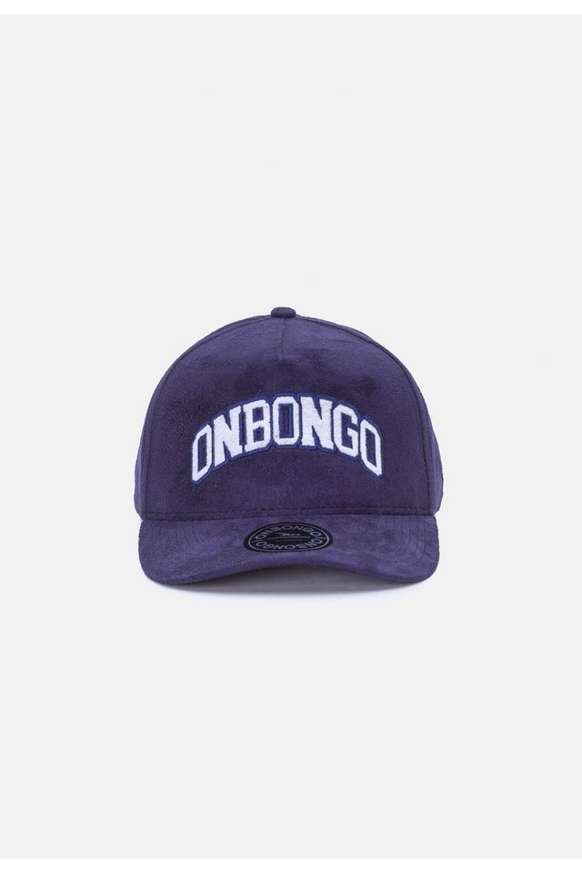 Bone-Onbongo-Aba-Curva-Snapback-Azul-Marinho