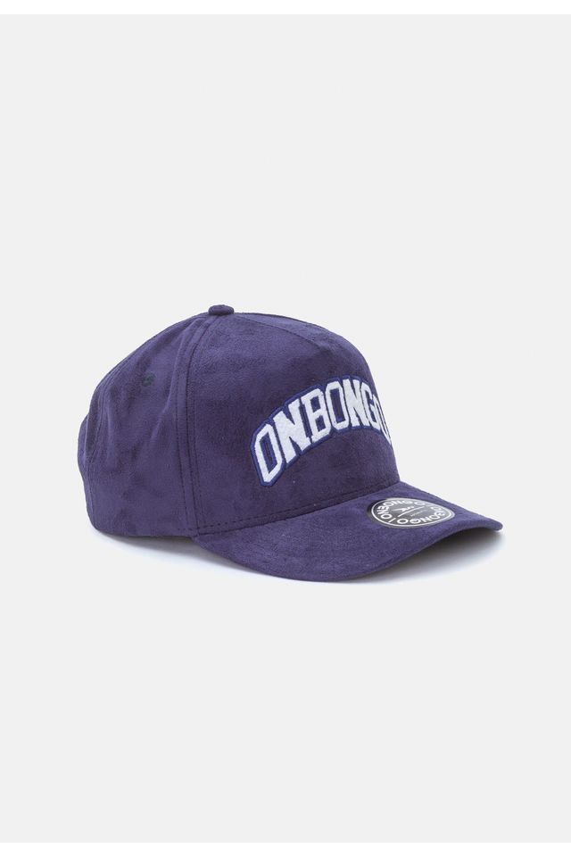 Bone-Onbongo-Aba-Curva-Snapback-Azul-Marinho