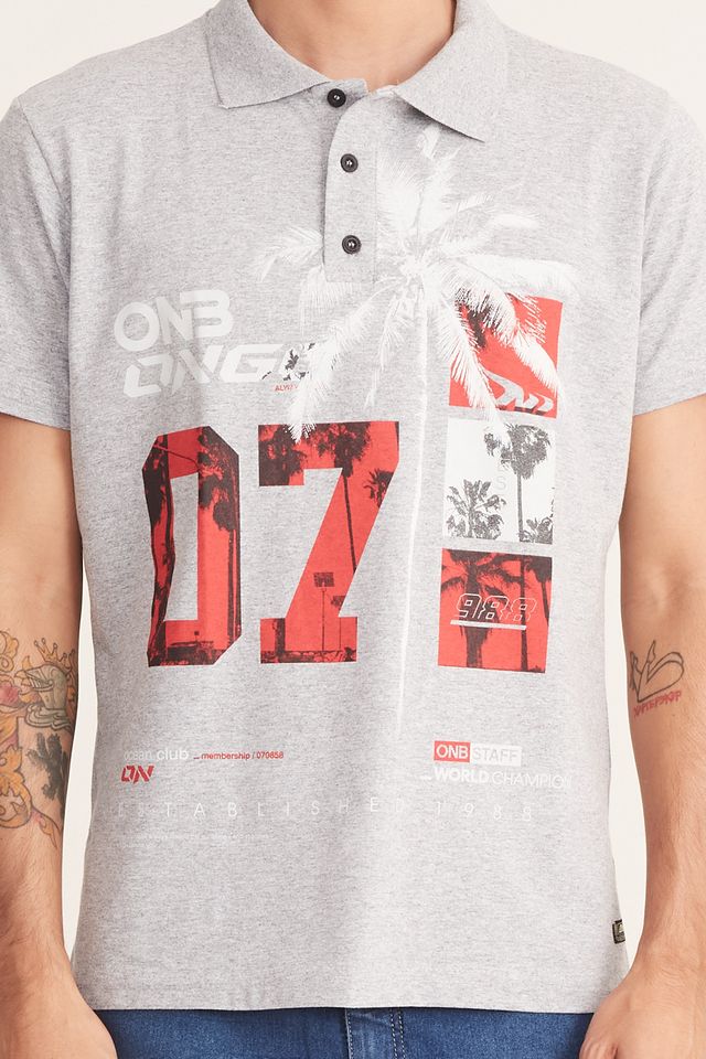Camisa-Polo-Onbongo-Especial-Cinza-Mescla