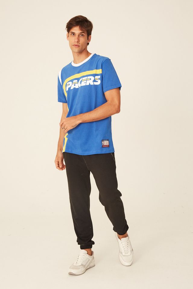 Camiseta-Mitchell---Ness-Estampada-Indiana-Pacers-Azul