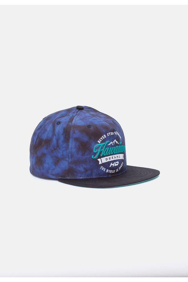 Bone-HD-Aba-Reta-Snapback-Azul