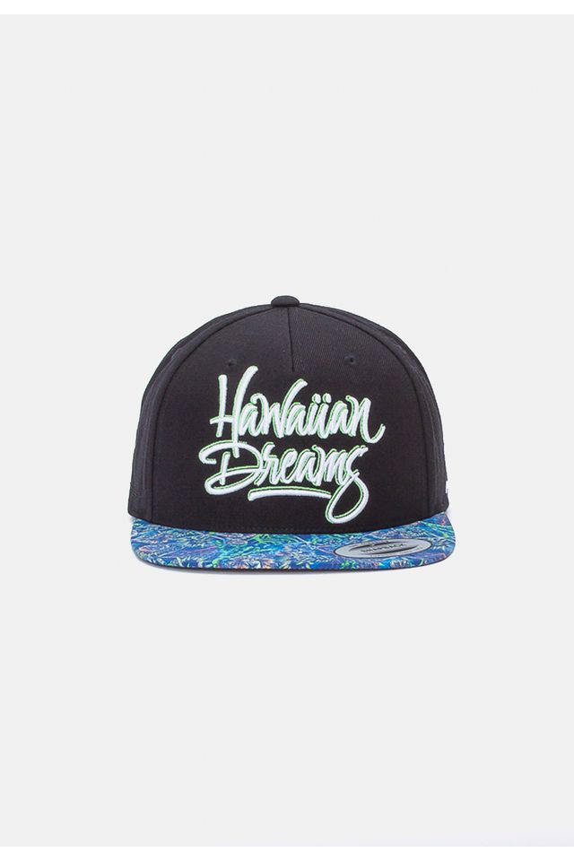 Bone-HD-Aba-Reta-Snapback-Preto
