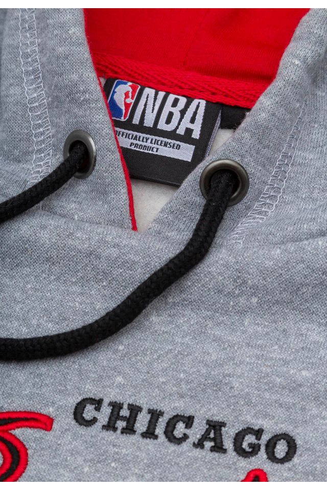 Moletom-NBA-Infantil-Fechado-om-Capuz-Chicago-Bulls-Cinza