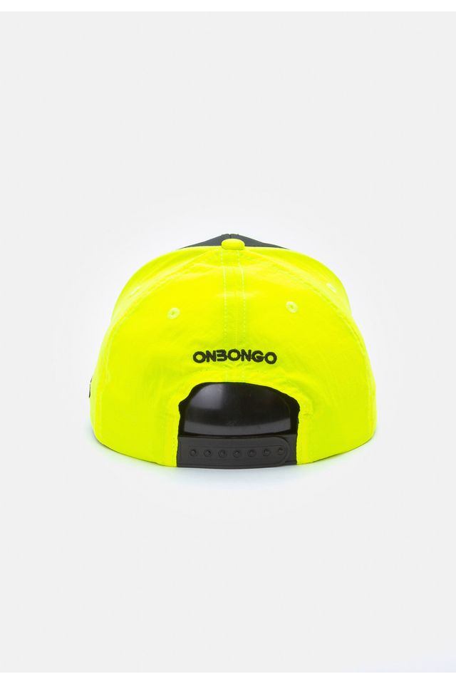 Bone-Onbongo-Aba-Curva-Snapback-Preto-com-Amarelo
