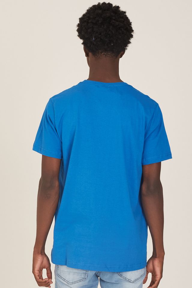 Camiseta-Onbongo-Estampada-Azul