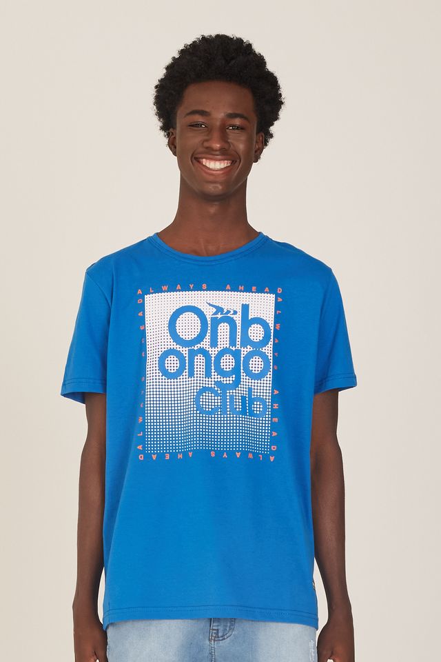 Camiseta-Onbongo-Estampada-Azul