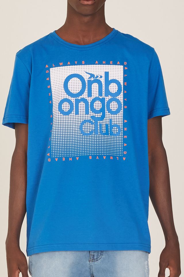 Camiseta-Onbongo-Estampada-Azul