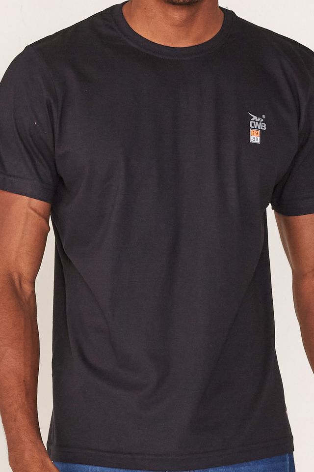 Camiseta-Onbongo-Estampada-Preta