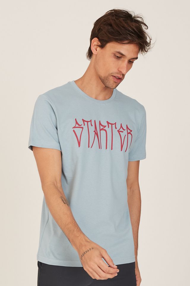 Camiseta-Starter-Estampada-Azul