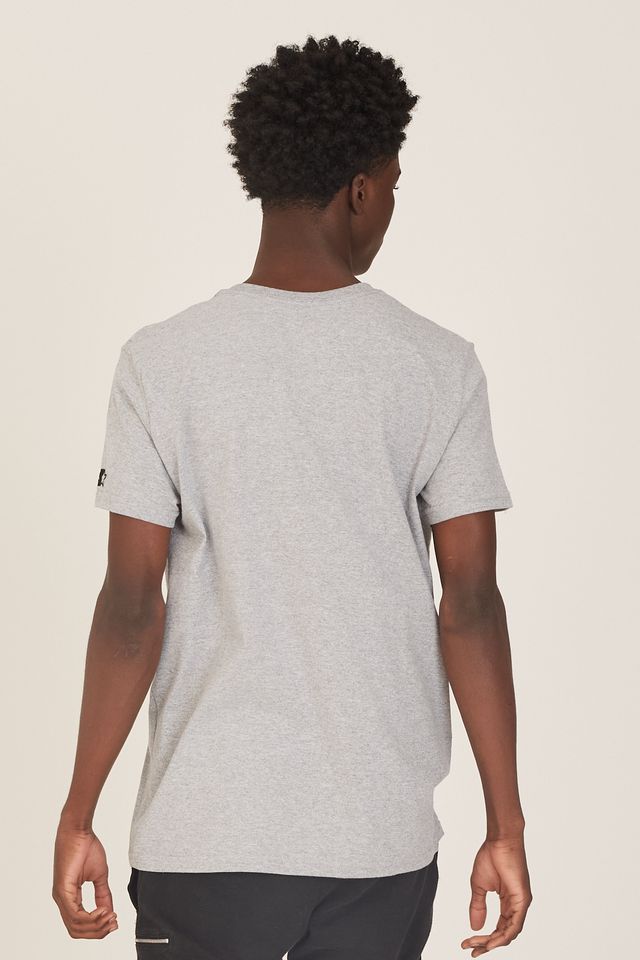 Camiseta-Starter-Estampada-Cinza-Mescla