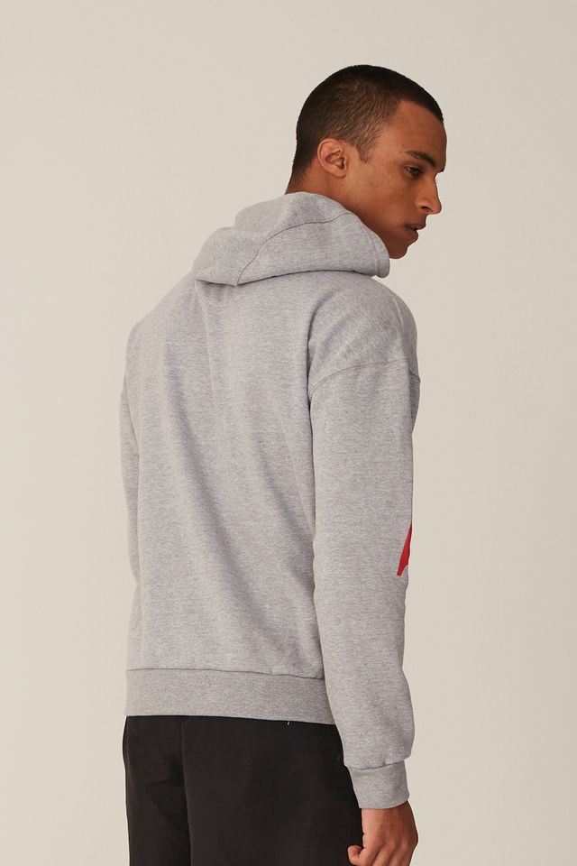 Moletom-Starter-Collab-Budweiser-Gray