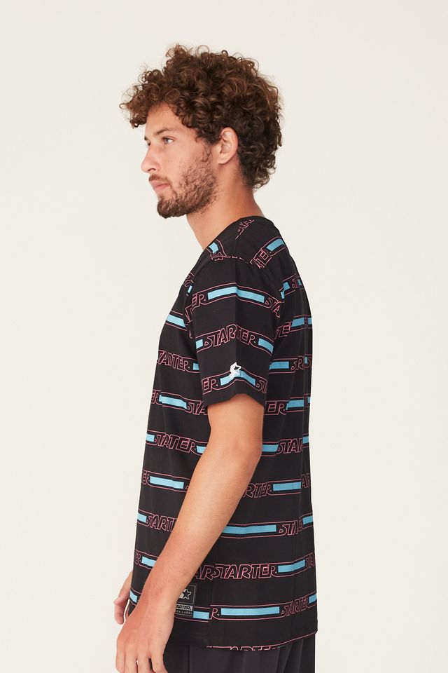 Camiseta-Starter-Full-Print-Preta