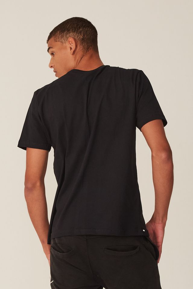 Camiseta-Fatal-Estampada-Preta