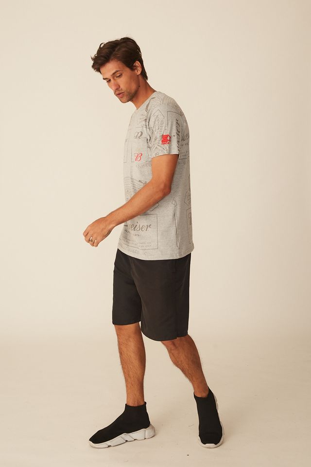 Camiseta-Starter-Collab-Budweiser-Gray Camiseta-Starter-Collab-Budweiser-Gray