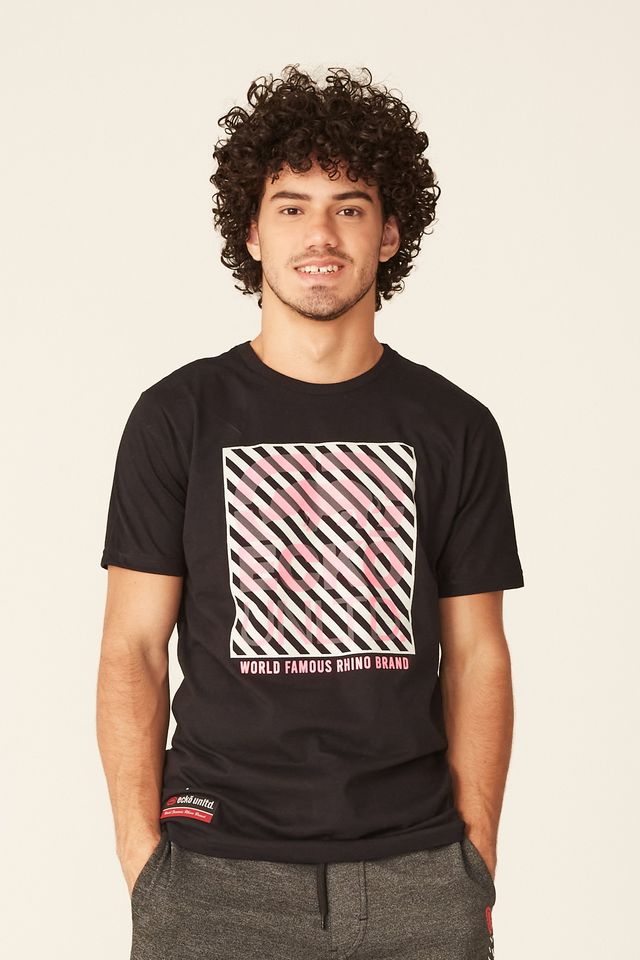 Camiseta-Ecko-Estampada-Preta Camiseta-Ecko-Estampada-Preta
