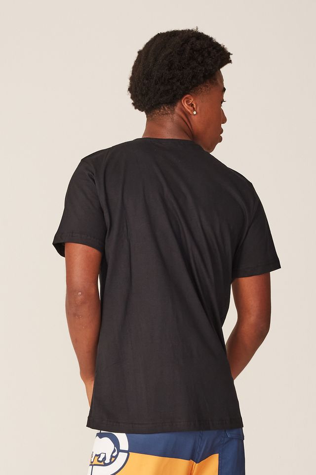 Camiseta-Ecko-Estampada-Preta