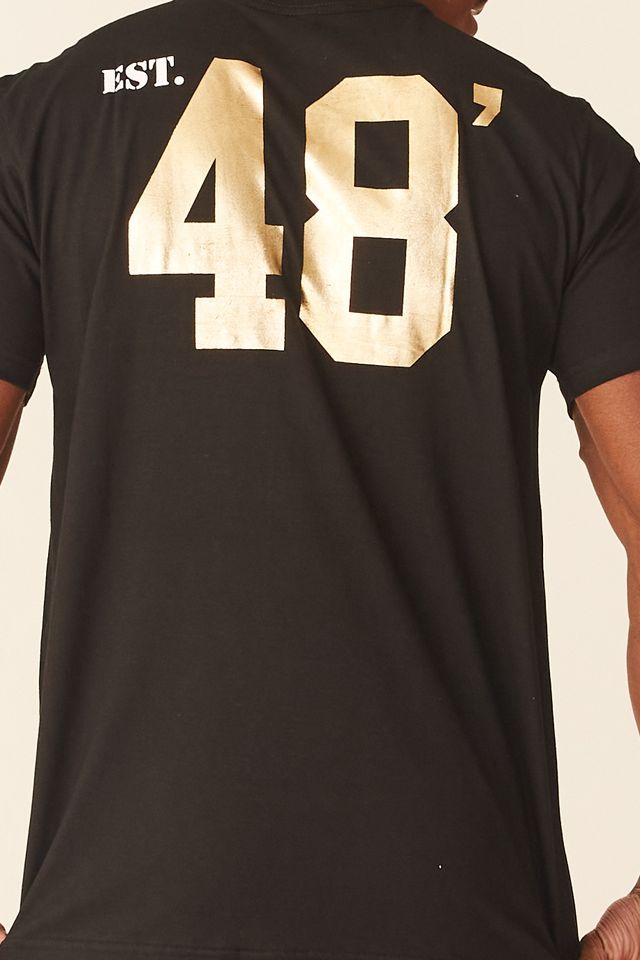 Camiseta-NBA-Especial-Los-Angeles-Lakers-Casual-Preta