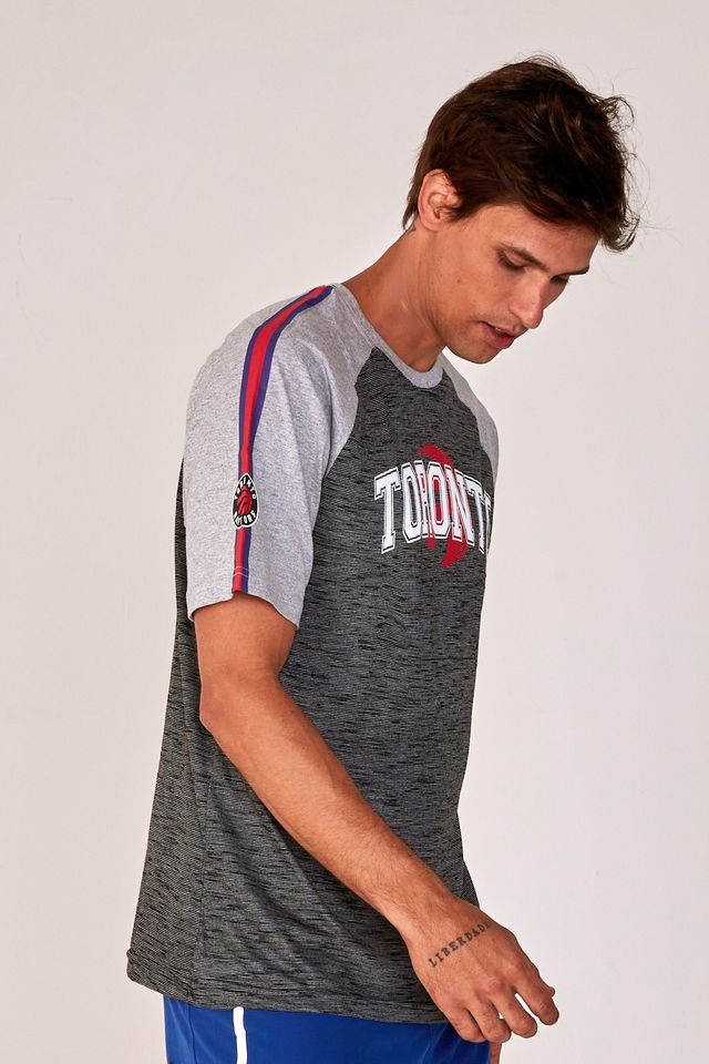 Camiseta-NBA-Especial-Toronto-Raptors-Casual-Preta