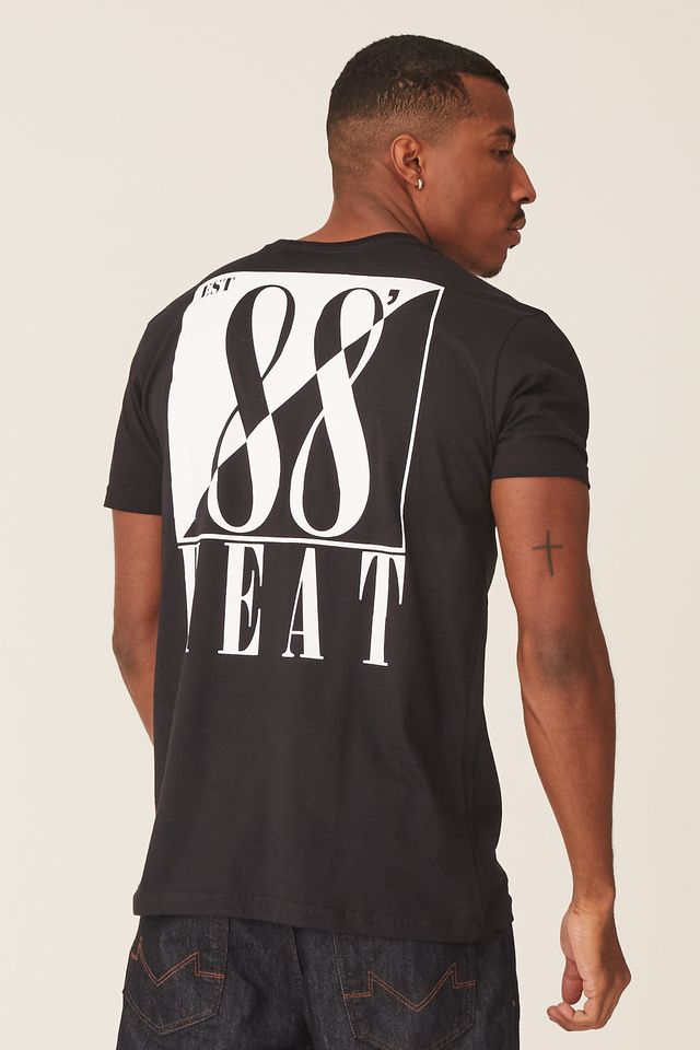 Camiseta-NBA-Estampada-Miami-Heat-Casual-Preta