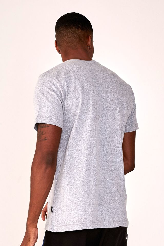 Camiseta-NBA-Especial-Los-Angeles-Lakers-Casual-Cinza