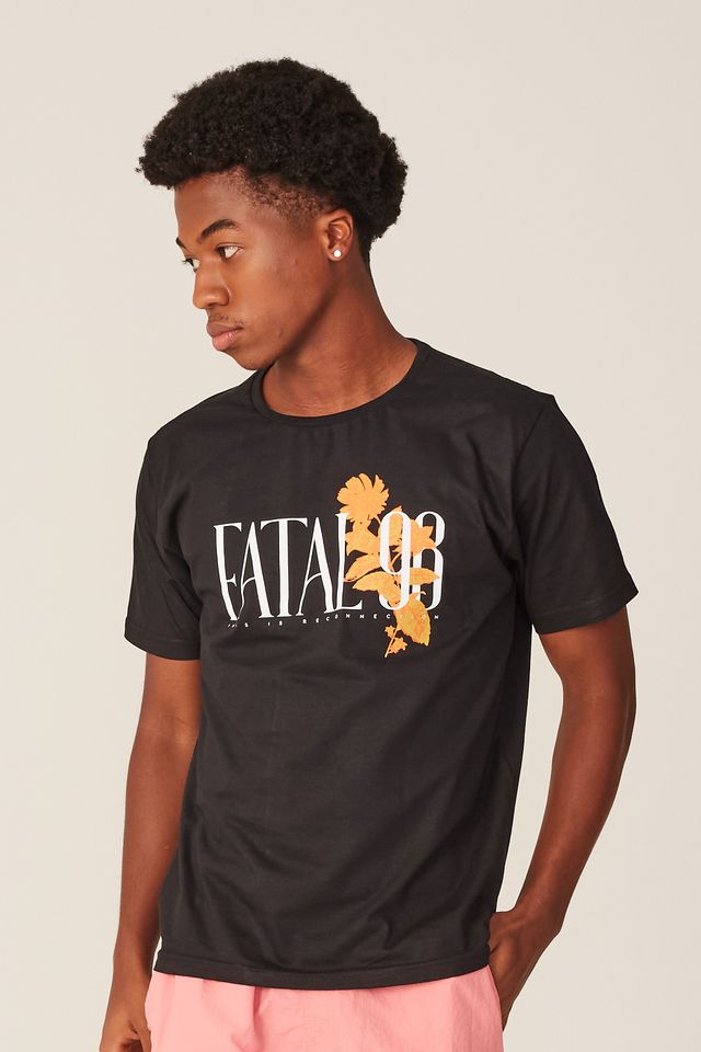 Camiseta-Fatal-Estampada-Preta