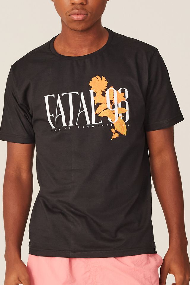 Camiseta-Fatal-Estampada-Preta