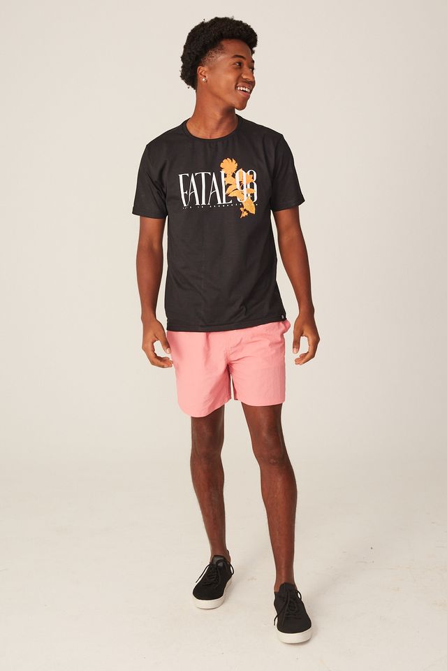 Camiseta-Fatal-Estampada-Preta
