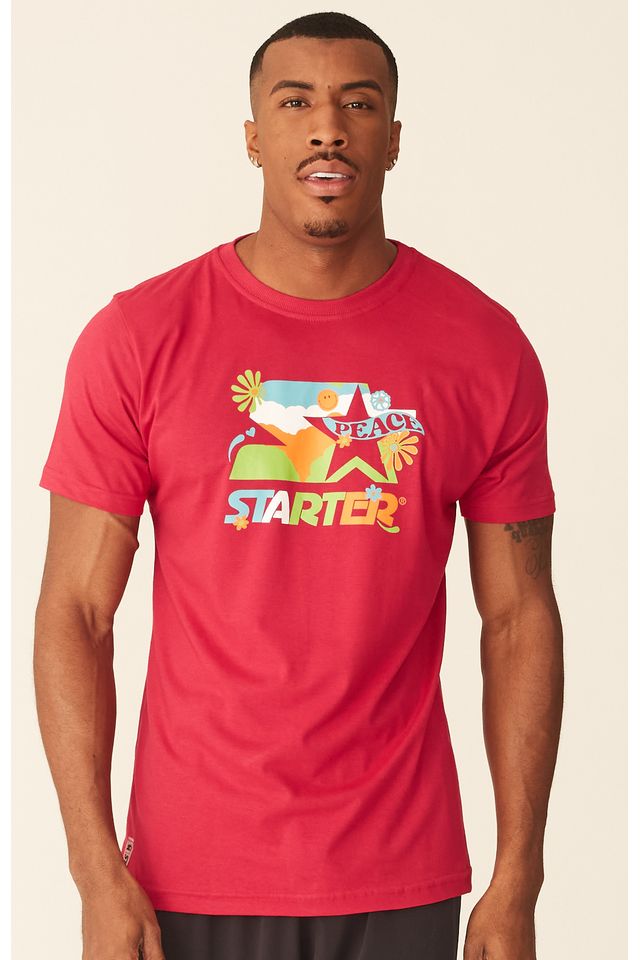 Camiseta-Starter-Estampada-Rosa