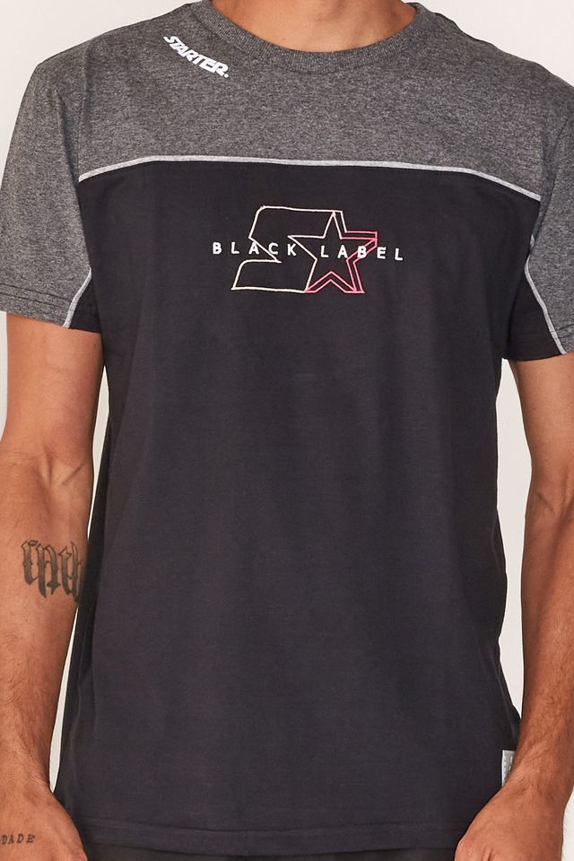 Camiseta-Starter-Especial-Cinza-Mescla-Escuro